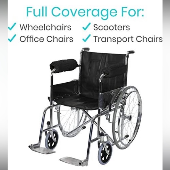 Other Wheelchair Armrests Black Poshmark